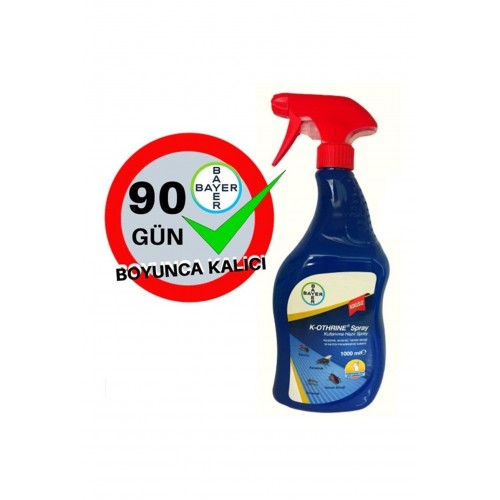BAYER K Othrine Sprey Haşere Ilacı 1 Lt KOKUSUZ formül