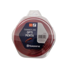 Husqvarna Misina 3 mm 56 mt 5 Köşe Opti Penta Bordo