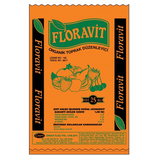 Organik Doğal Bitki Gübresi Toprak Düzenleyici Gübre 25 Kg