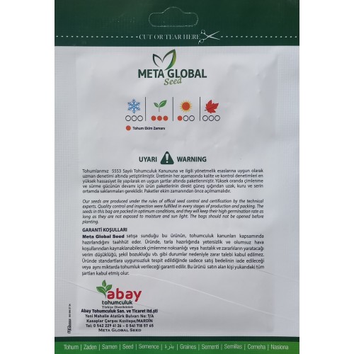 Meta Global Seed - Çin Turpu 10 gr