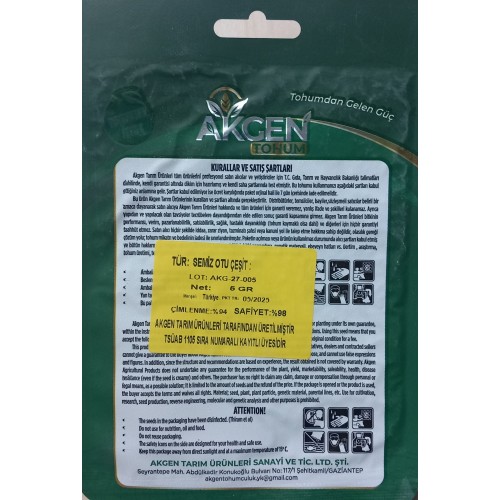 Meta Global Seed - Semizotu 5 gr