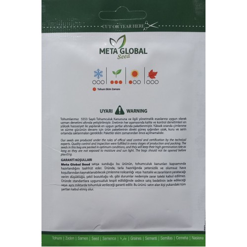 Meta Global Seed - Domates H-2274  10 gr