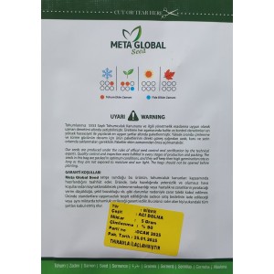 Meta Global Seed - Biber Dolmalık Biber Acı aAntep Yeşil 5 gr