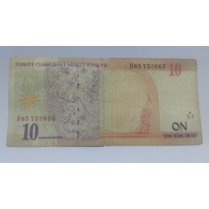 ESKİ 10 YENİ TÜRK LİRASI - D SERİSİ KOLLEKSİYON