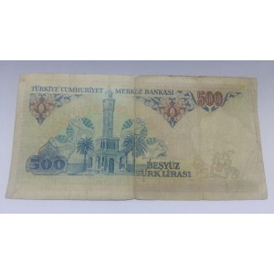 ESKİ 500 TÜRK LİRASI - E SERİSİ KOLLEKSİYON