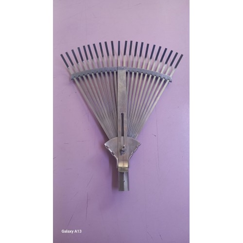 Garda Bahçe Tırmığı Metal 22 diş Açı Ayarlı Sapsız