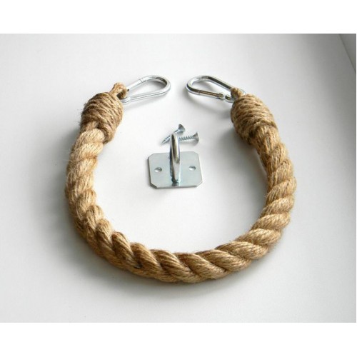 Havlu Tutucu Yüzük . Klasik Dekor Banyo için. Doğal Jüt Halat. Banyo veya Mutfak için havluluk