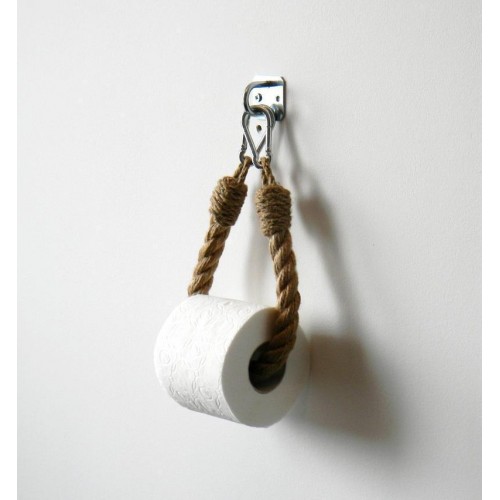 Havlu Tutucu Yüzük . Klasik Dekor Banyo için. Doğal Jüt Halat. Banyo veya Mutfak için havluluk