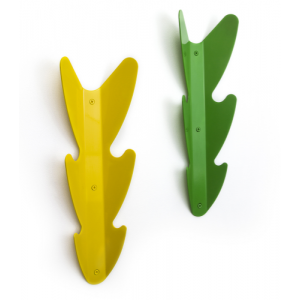 Yaprak Askılık 6 kollu askılık çeşitli renklerde sac - metal Çok amaçlı 