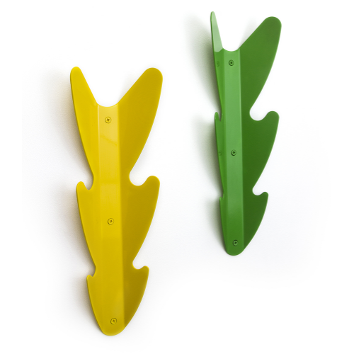 Yaprak Askılık 6 kollu askılık çeşitli renklerde sac - metal Çok amaçlı 