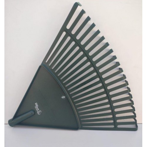 Plastik bahçe tırmığı Haki yeşil 20 diş