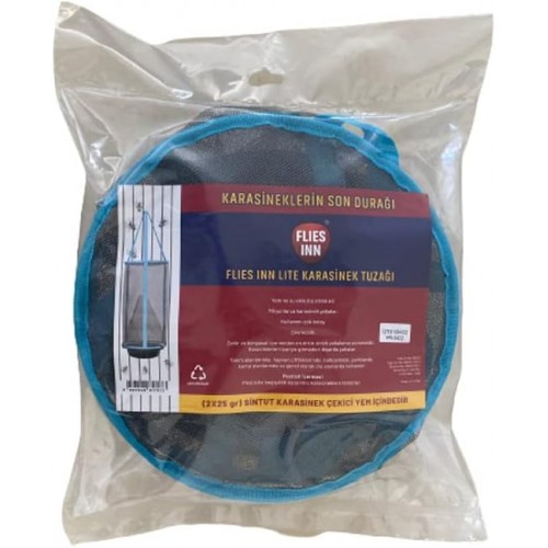FLIES INN 6 ad Karasinek Tuzağı ve 60 adet 25 gr çekici yemdir.