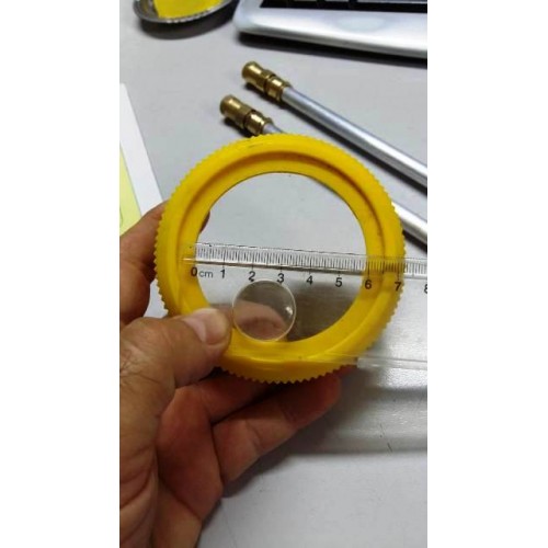 Başar İlaçlama Pompa Piston Kapağı - Sarı renk- 85 mm çap