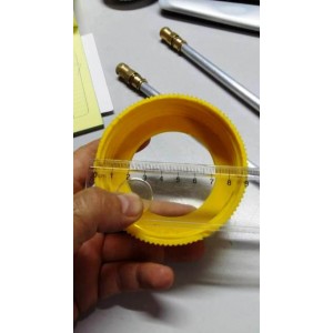 Başar İlaçlama Pompa Piston Kapağı - Sarı renk- 85 mm çap