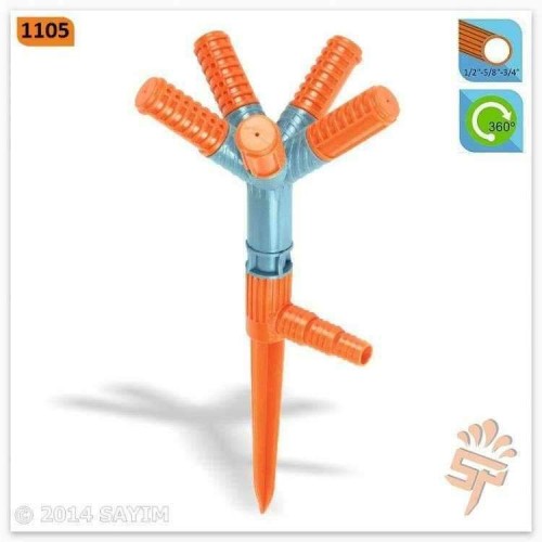 Sayım marka 1105  5 li fıskiye - Bahçe sulamalarında kullanılır.