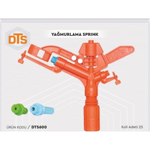 Yağmurlama Fıskiye Sprink DTS 600 model