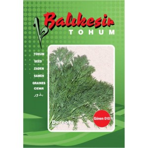 Balıkesir Dereotu Tohumu - Gönen 010 - 1 Kg Paket - Sebze Tohumu
