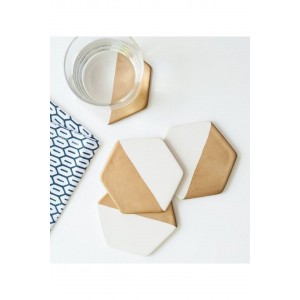 4'lü Beton Bardak Altlığı Veya Beton Mum Tabağı